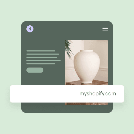 ecommerce store on a laptop